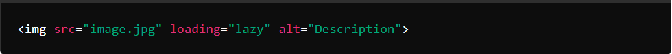 Use Lazy Loading