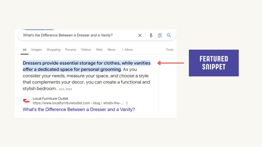 Featured Snippets - Link Genius